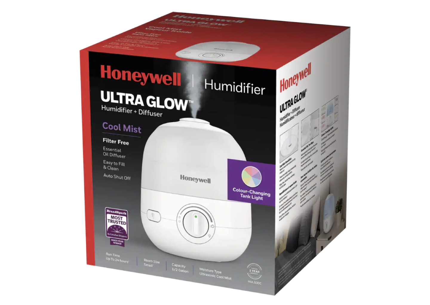 Humidifier+Diffuser+Nightlight