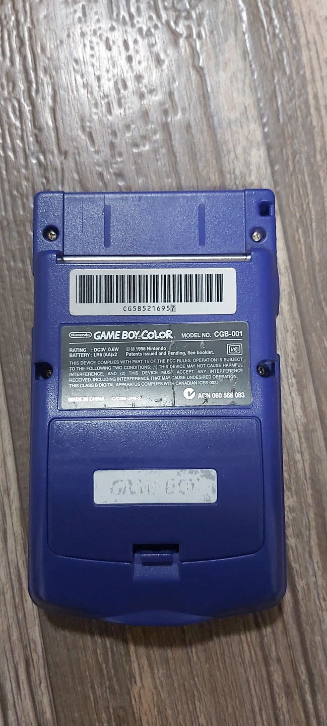 gameboy colour purple grape - photo 2
