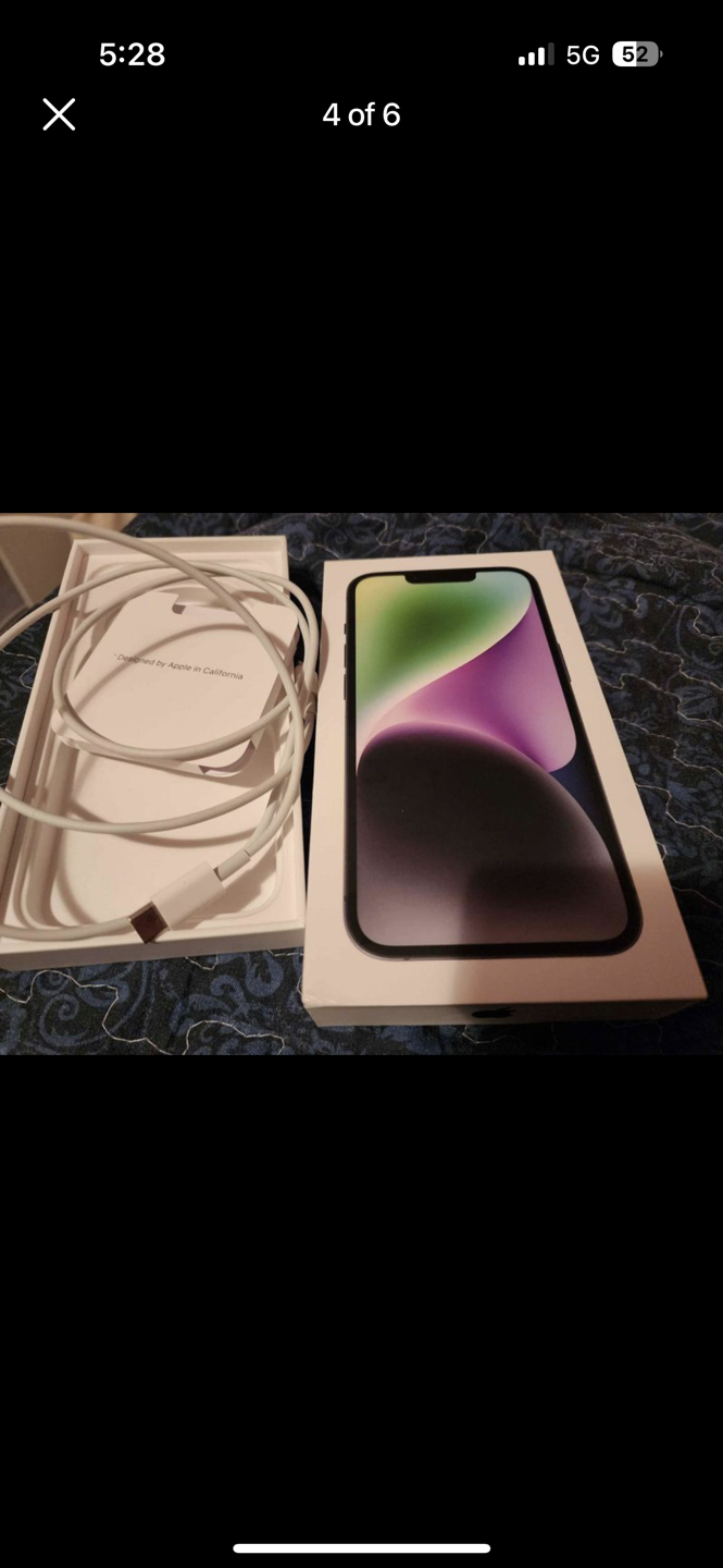 🏀For sale iphone 14 128gb unlocked 100% battery health - photo 5