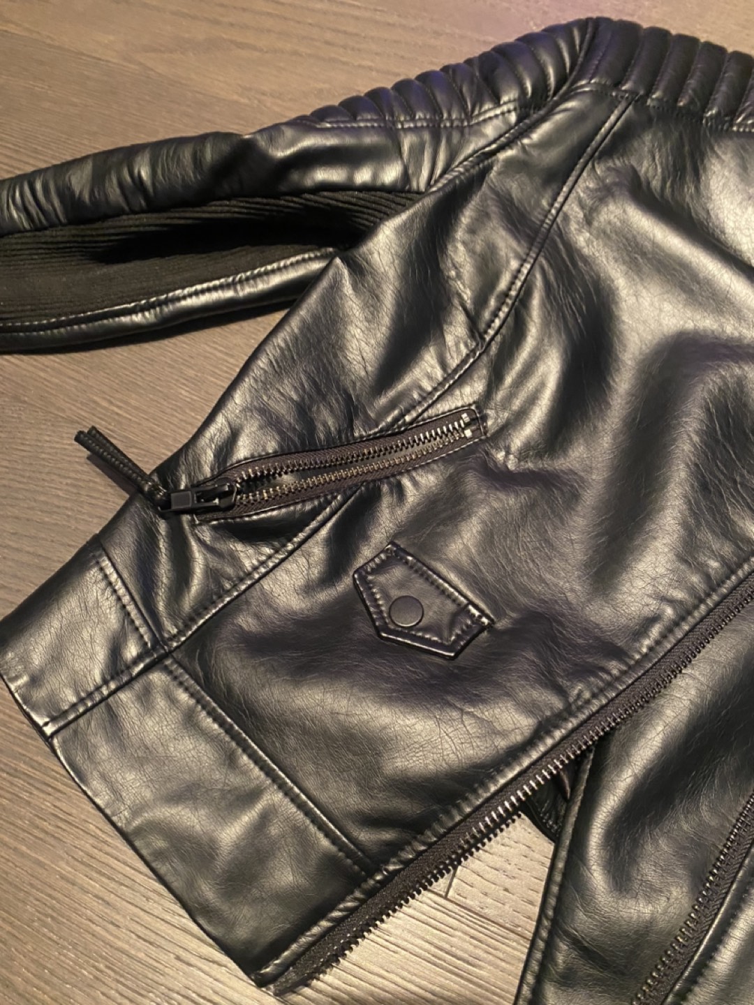 H&M PU leather jacket - photo 3
