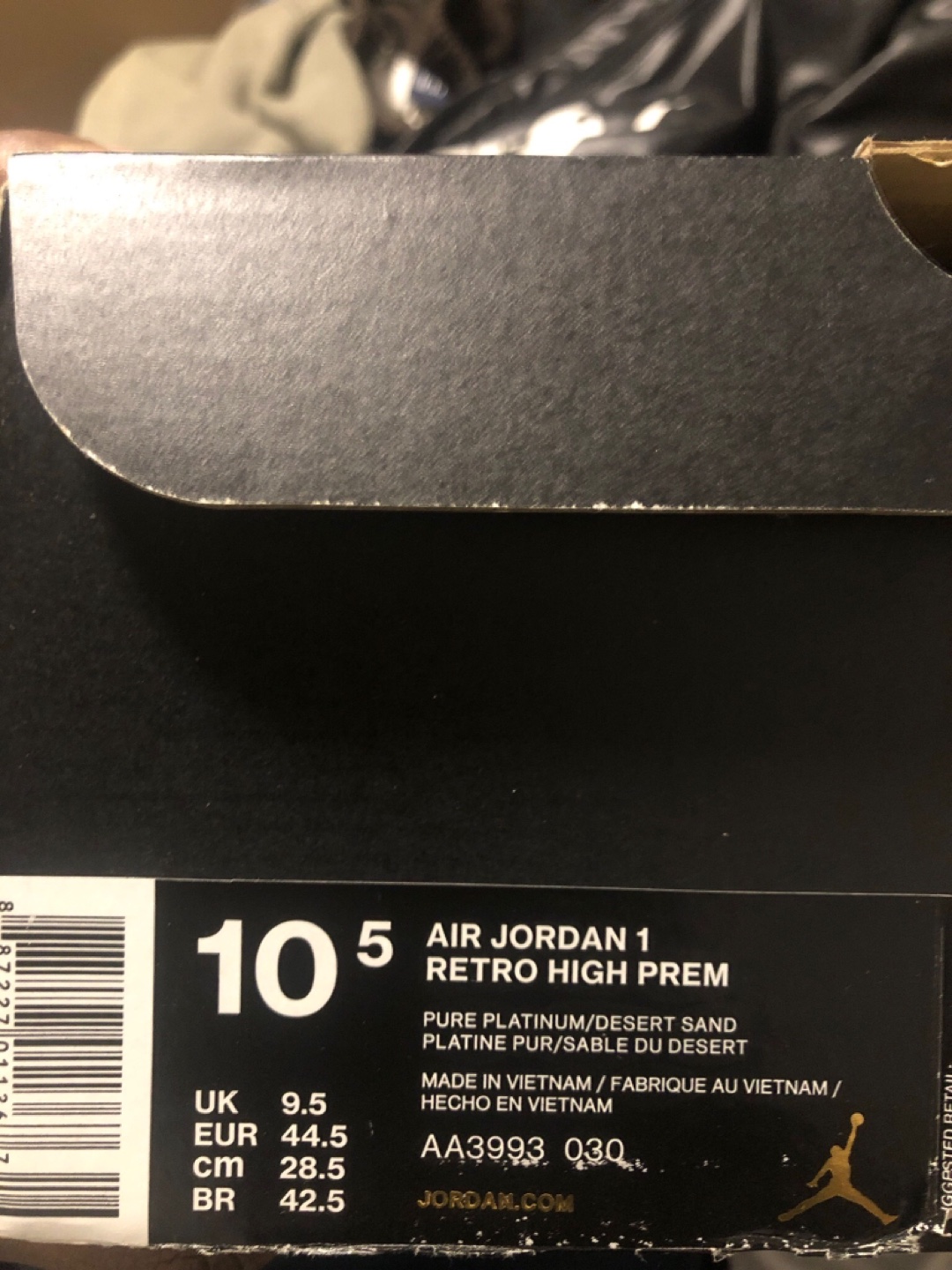 Air Jordan 1 High Premium (Pure Platinum) - photo 4