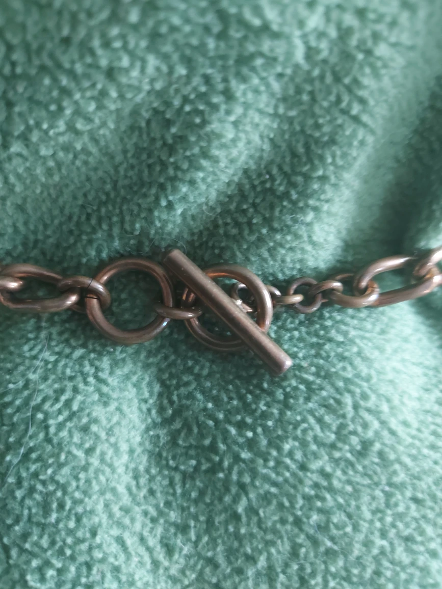 🎁!! Amethyst and brass choker image indicator(6)