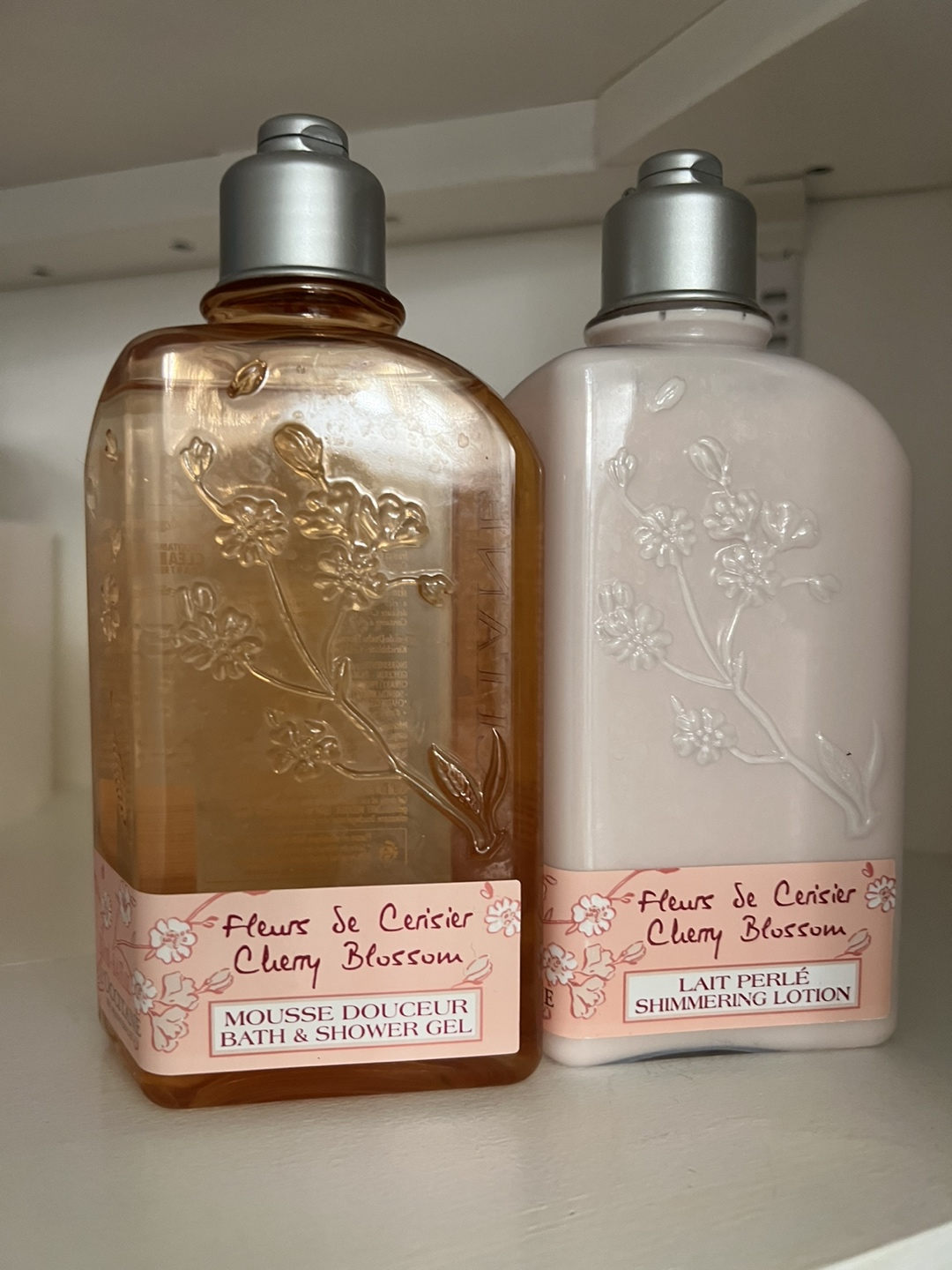 Loccitane body wash & lotion (new)