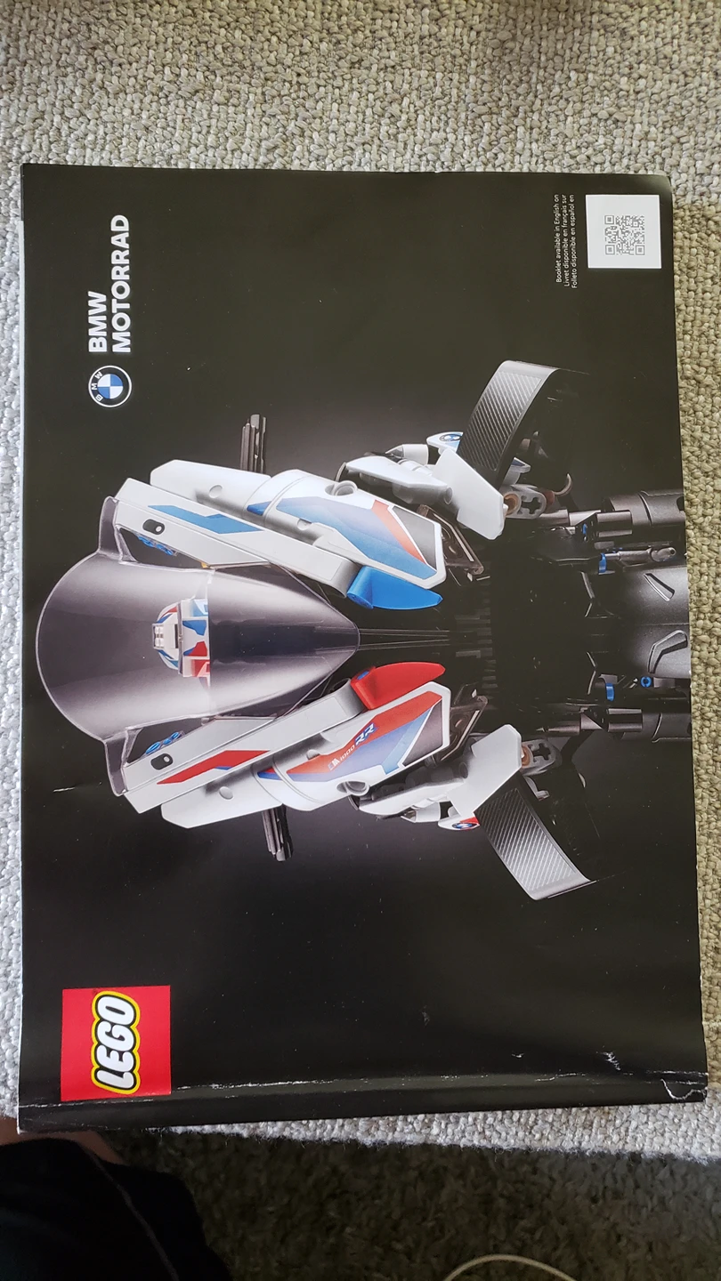 LEGO Technic BMW M 1000 RR 42130 Model and McClaren