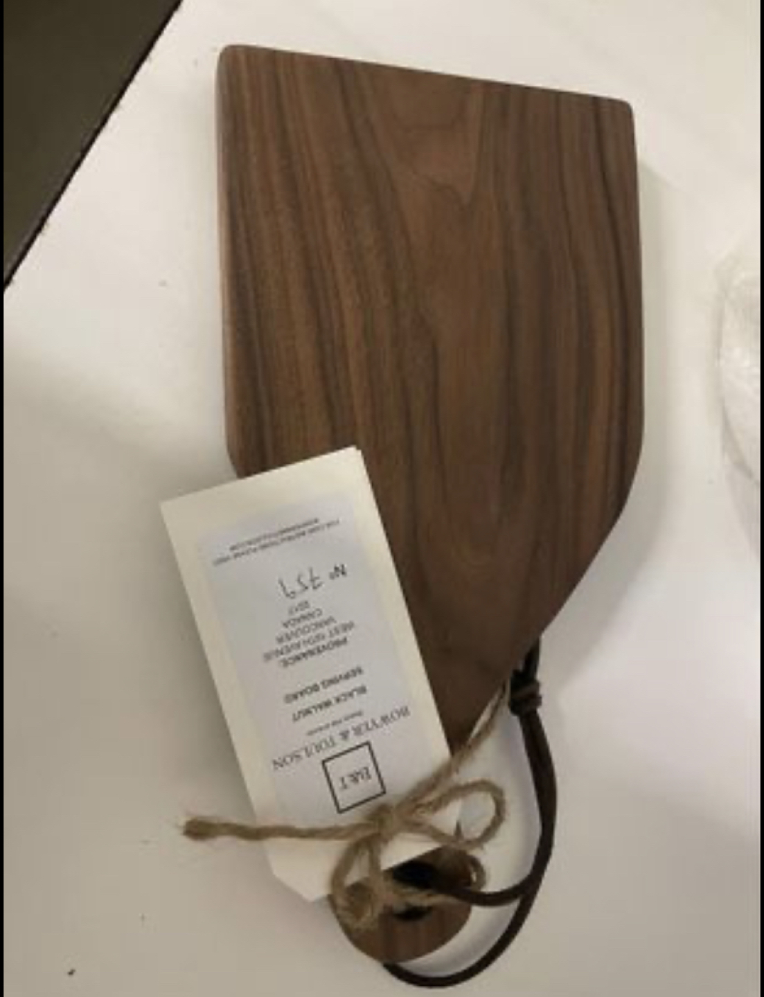 Bowyer & Toulson Walnut Board thumbnail