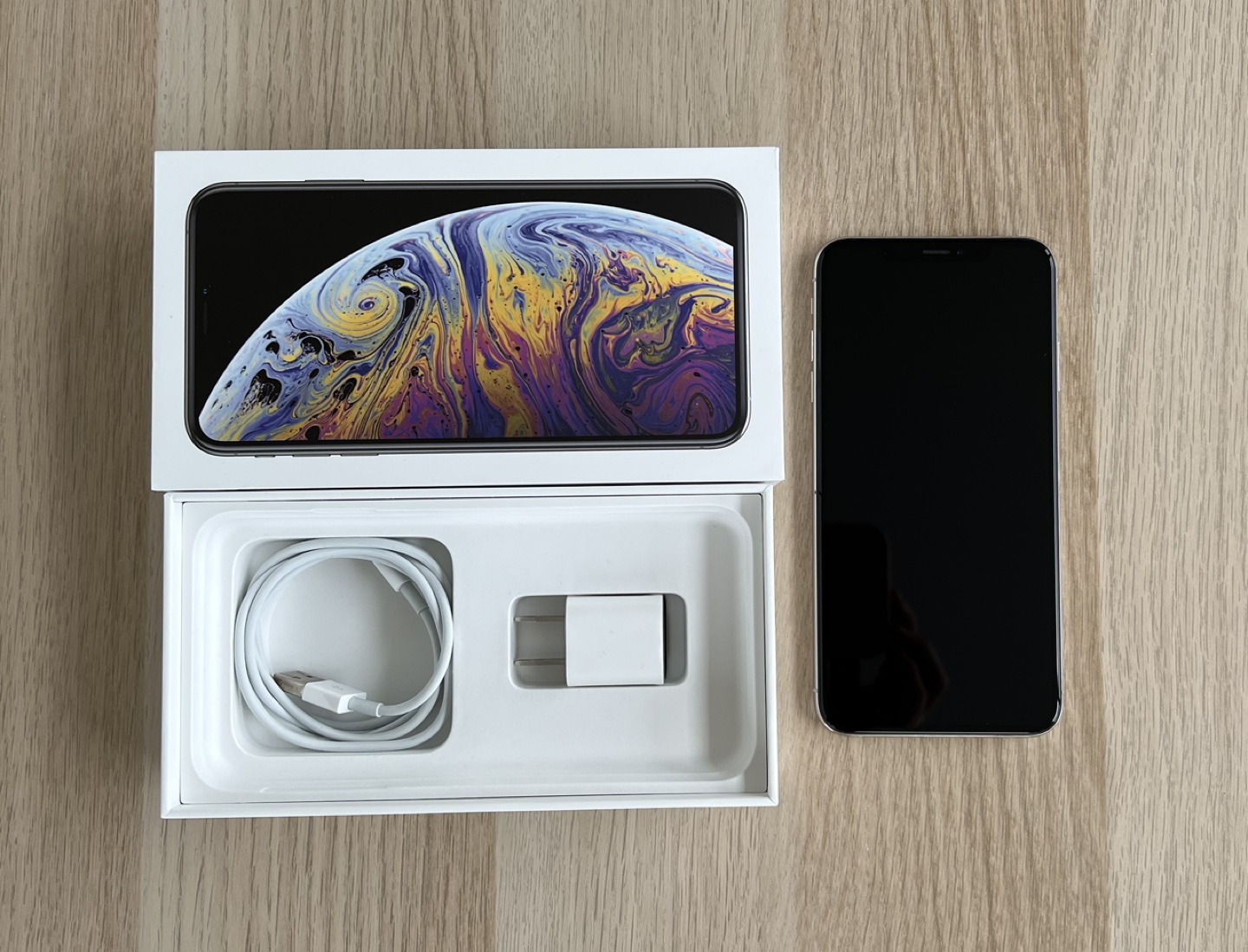White iPhone XS Max 512gb - photo 2