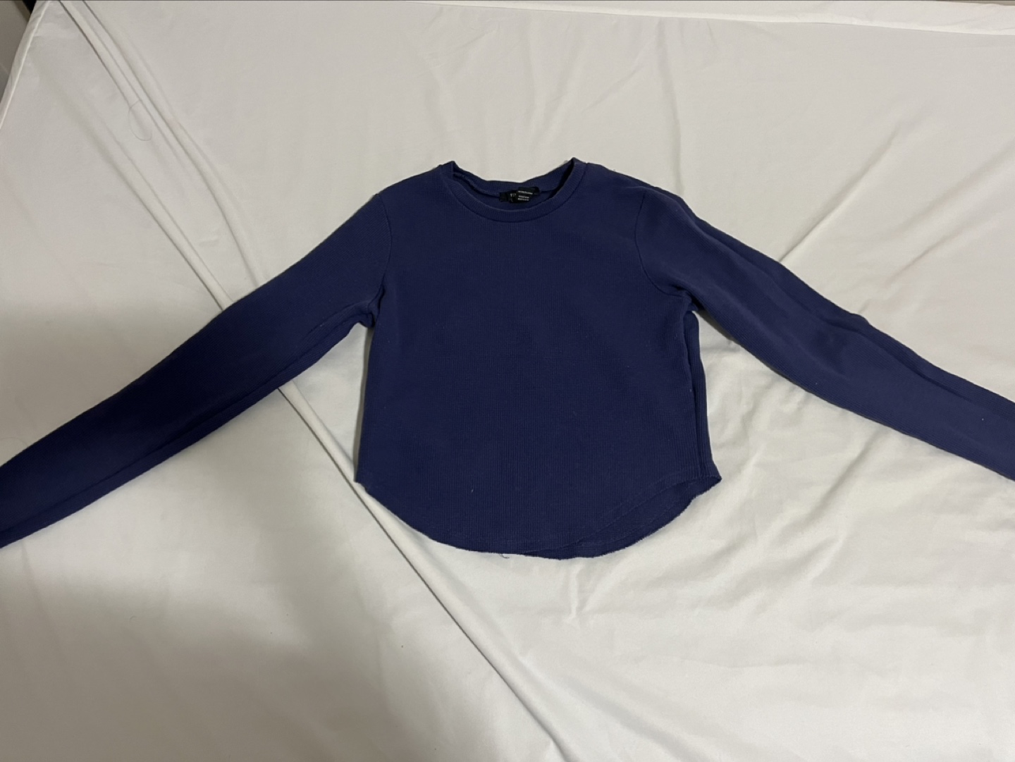 Long sleeve purple tshirt