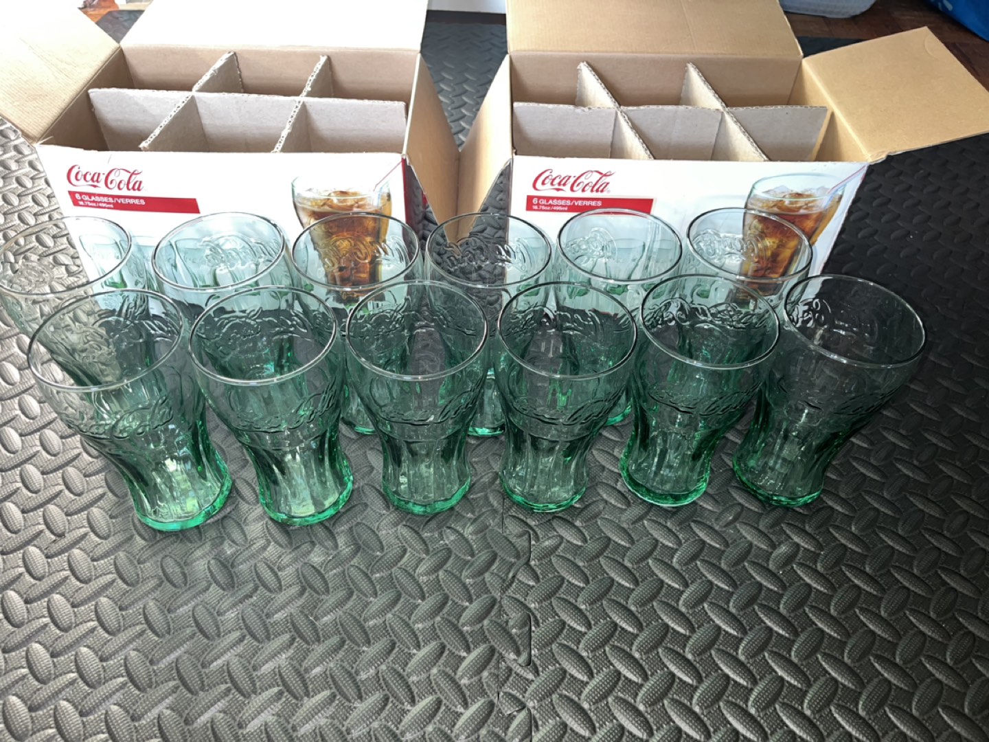 🏀 Authentic Coca-Cola glasses - photo 4