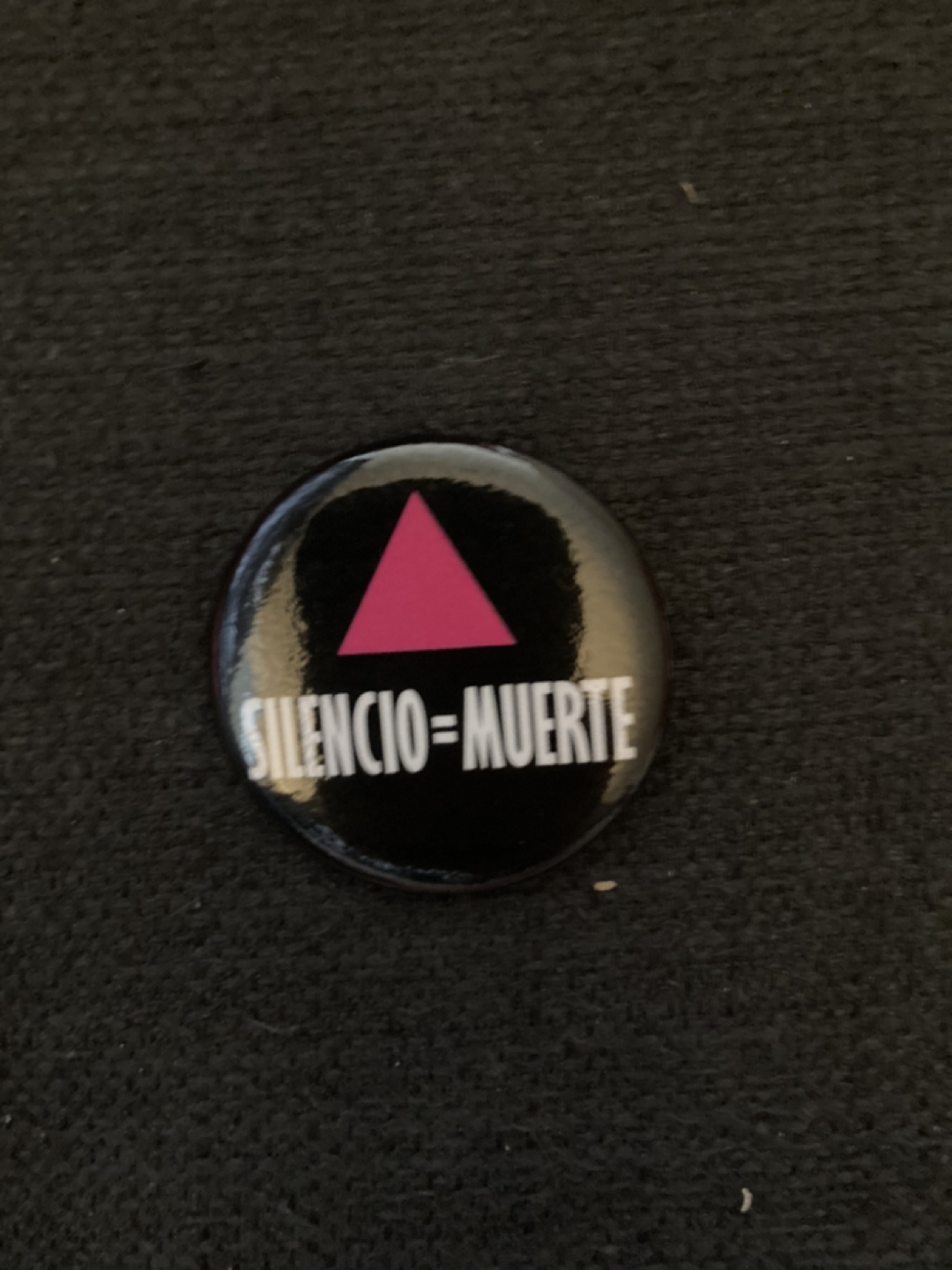 #freecycle Spanish AIDS button