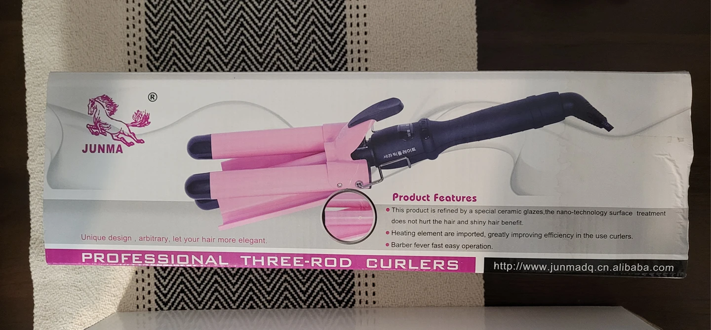 Three Rod Curler - Brand NEW!!! image indicator(2)