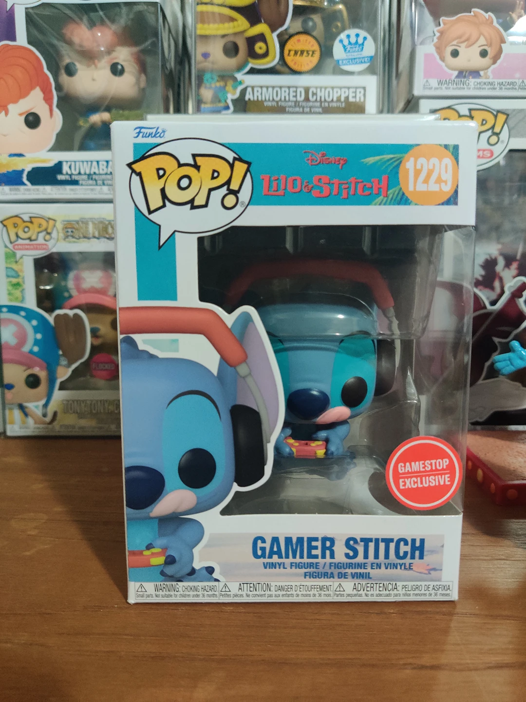 Gamer stitch funko pop thumbnail