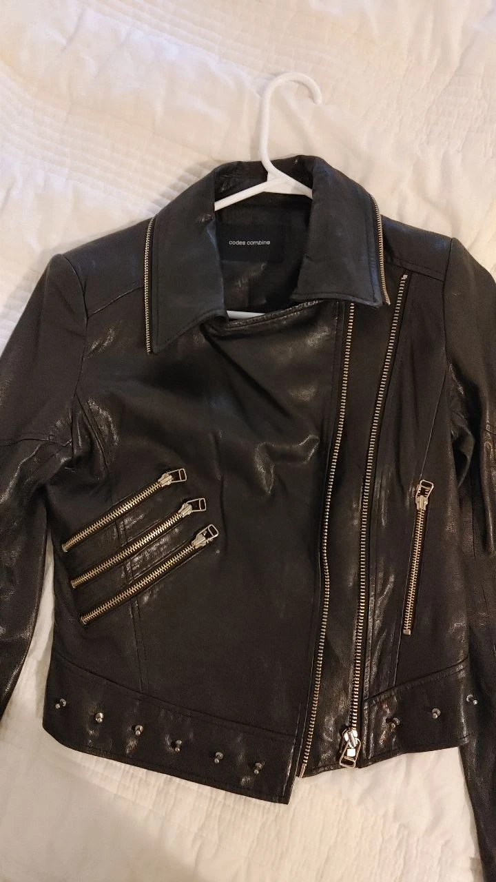 leather jacket sm
