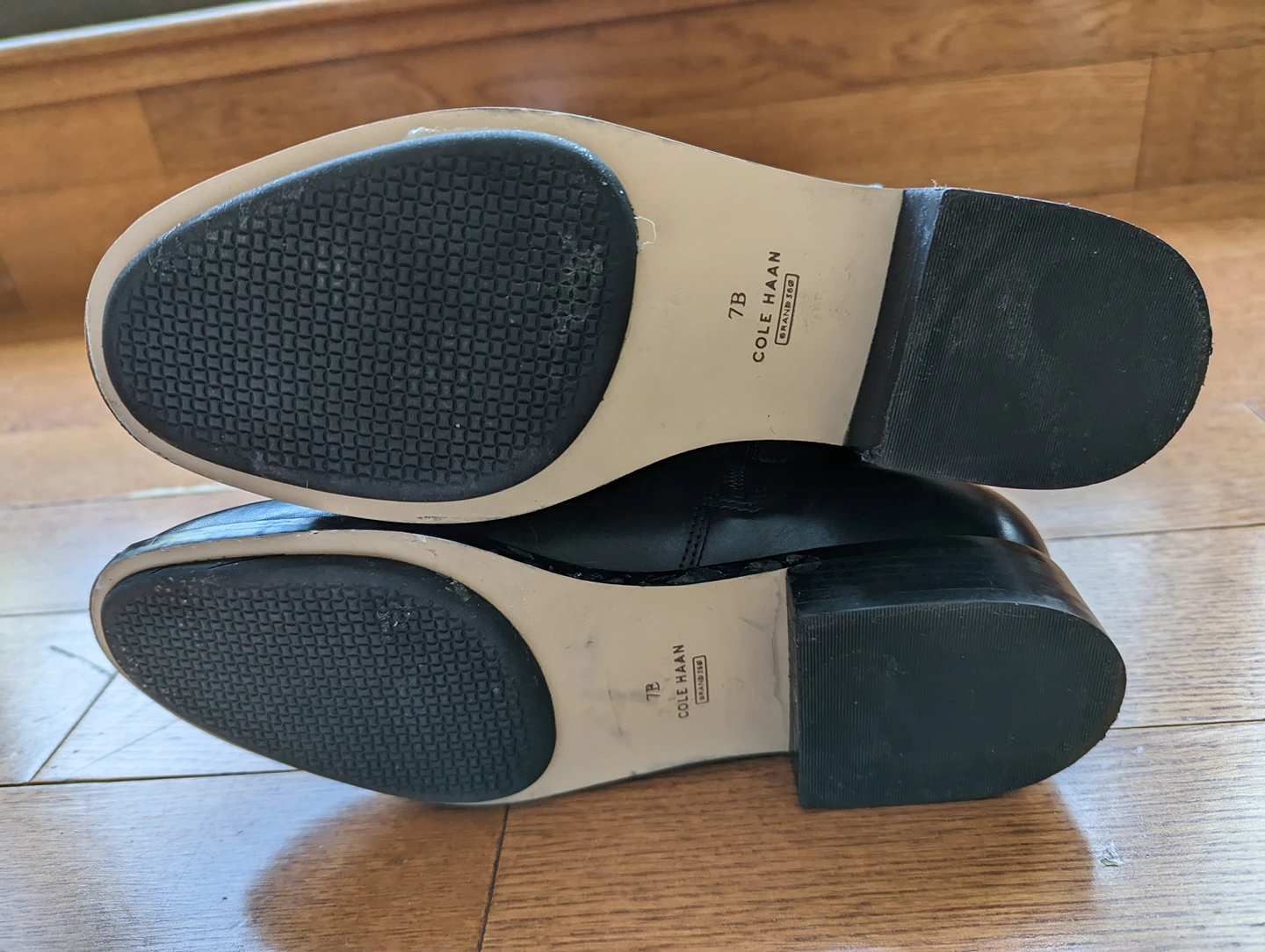 Brand new Cole Haan knee high leather boots image indicator(2)