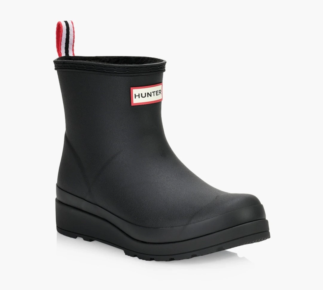 BRAND NEW womens size 7 Hunter short rain boots with socks - photo 3
