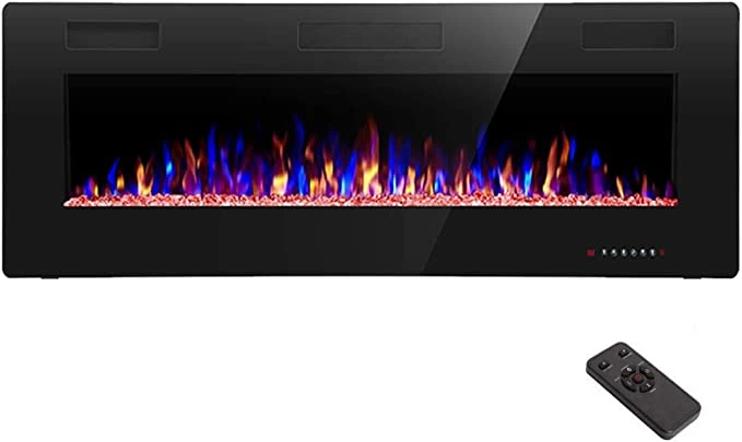 R.W.FLAME 50 inch Recessed and Wall Mounted