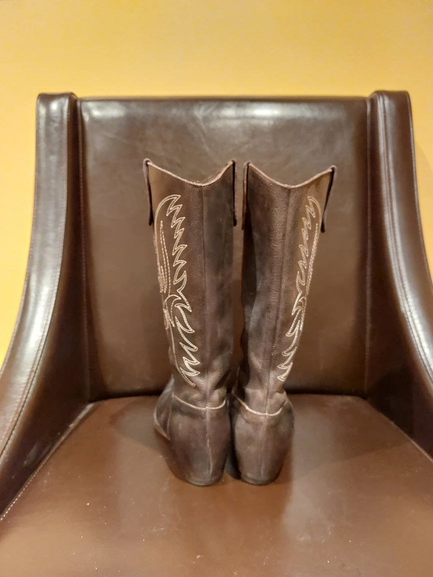 Fabio Rusconi leather boots size 7 image indicator(6)