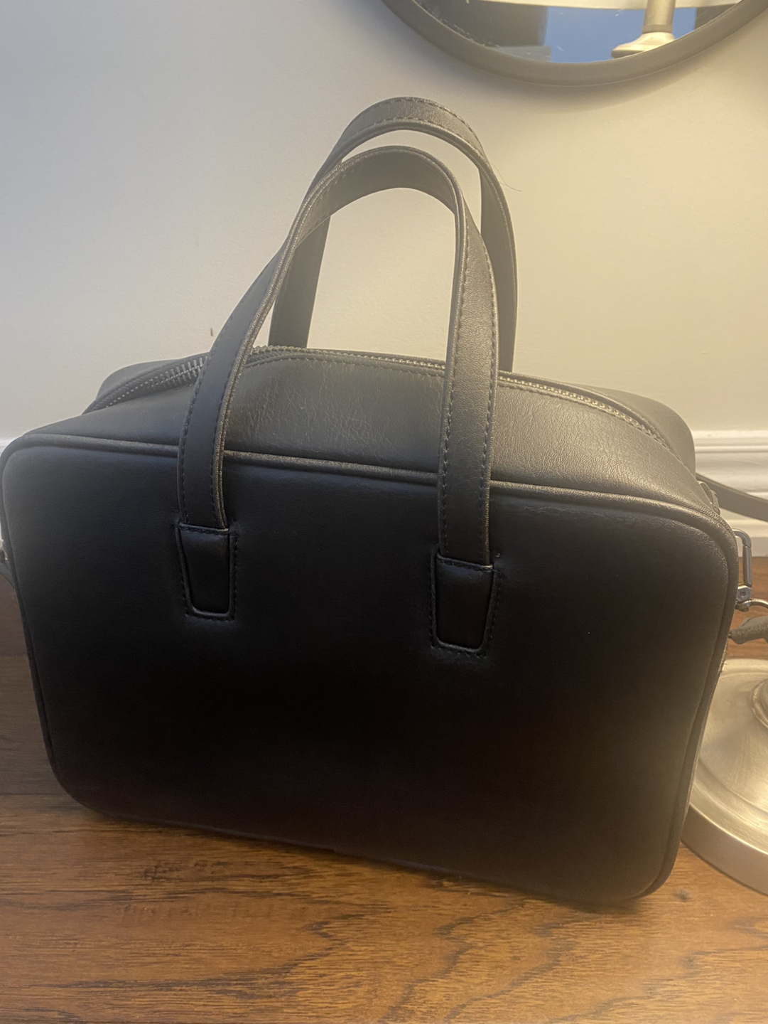 Matt and Natt Vegan Leather Satchel - Black thumbnail