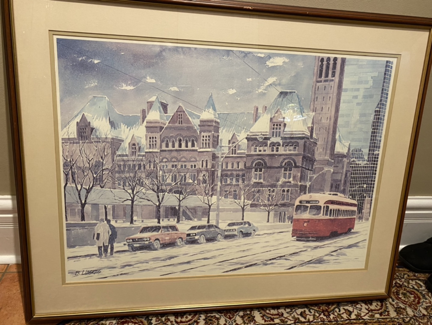 Framed ttc picture