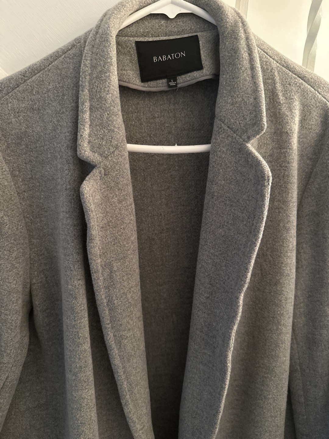 Babaton wool coat