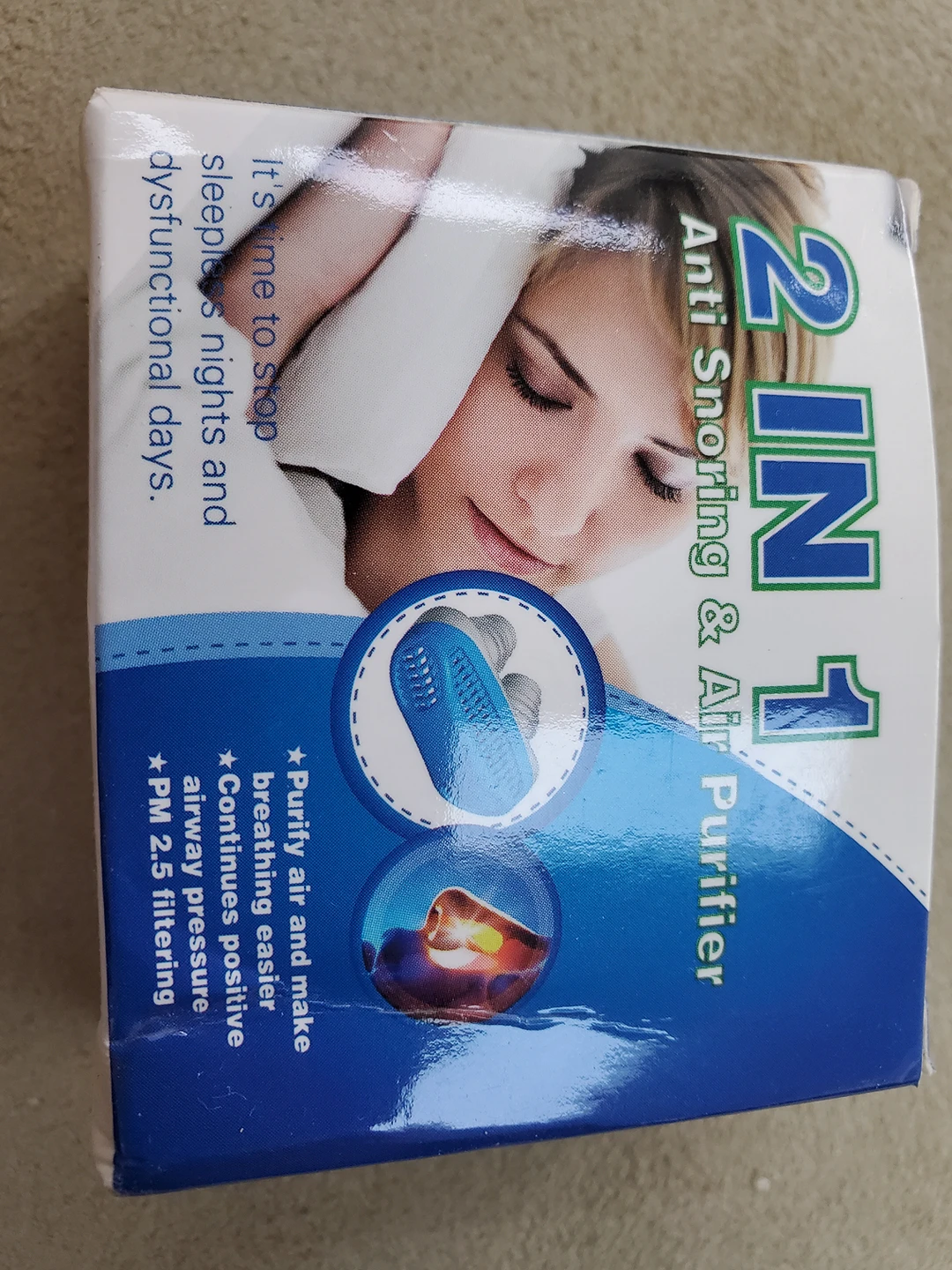 2 In 1 Anti Snoring and air purifier#freecycle image indicator(2)