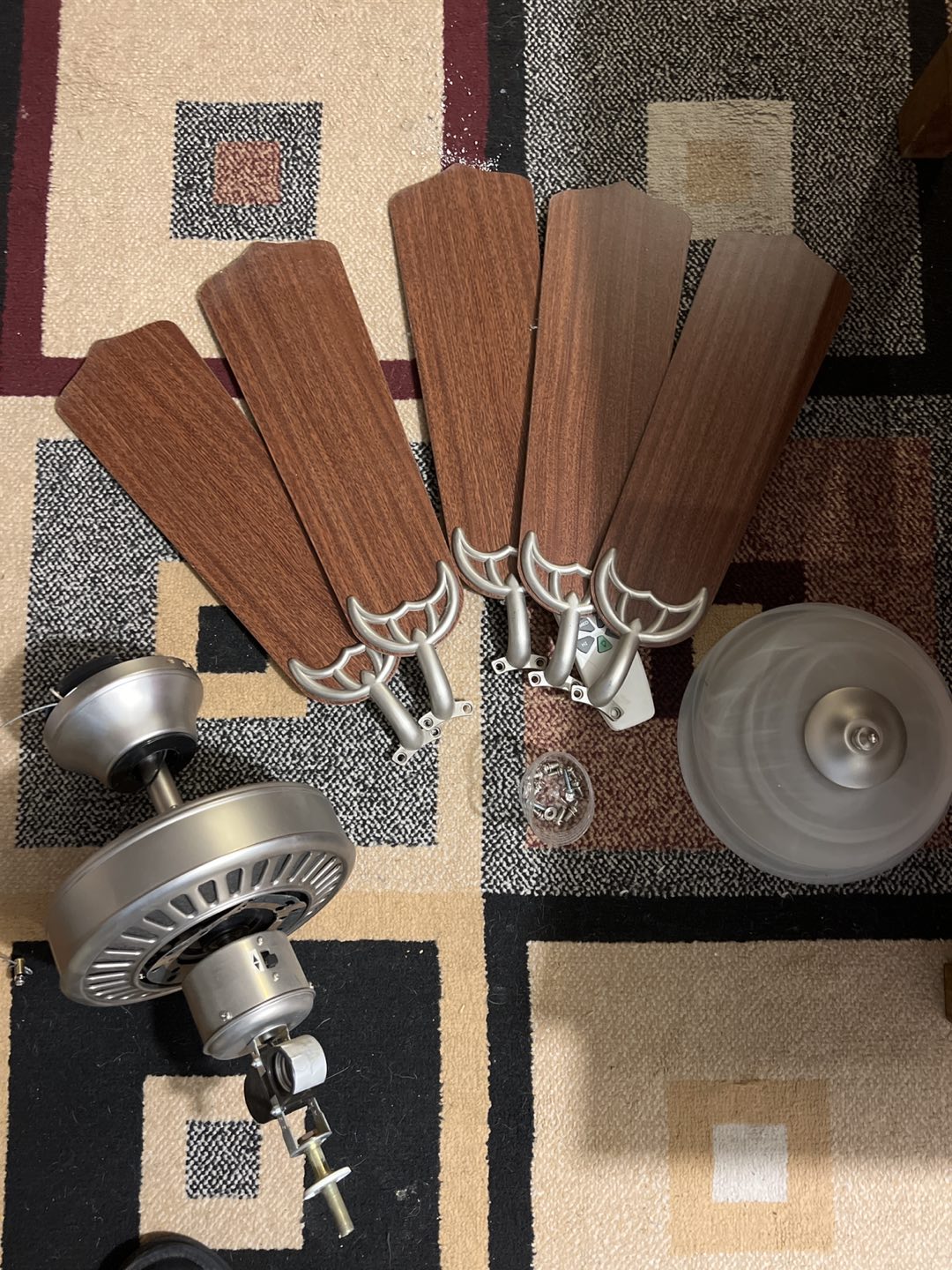 Stainless Steel Ceiling Fan For Sale Remote Controlled image indicator(3)