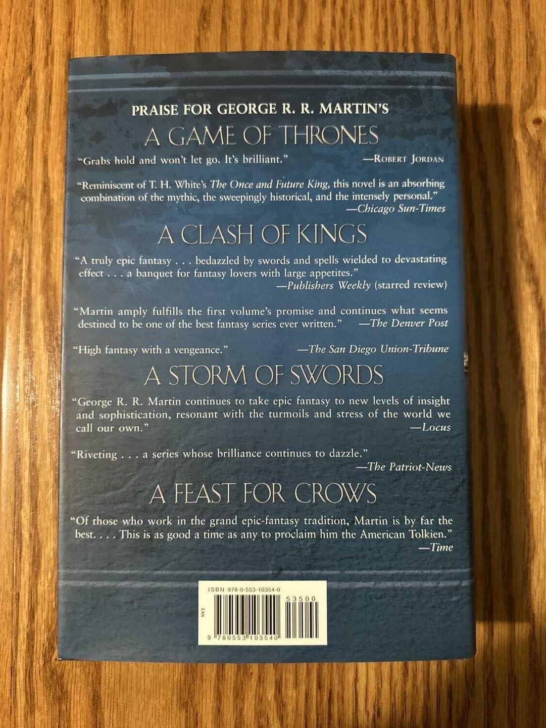 A Game of Thrones:A Song of Ice and Fire:Book One.Hardcover. - photo 5