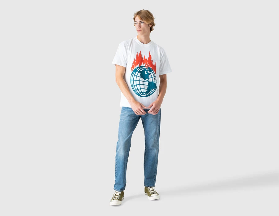 OBEY Don't just watch it burn Sustainable T-shirt - photo 5