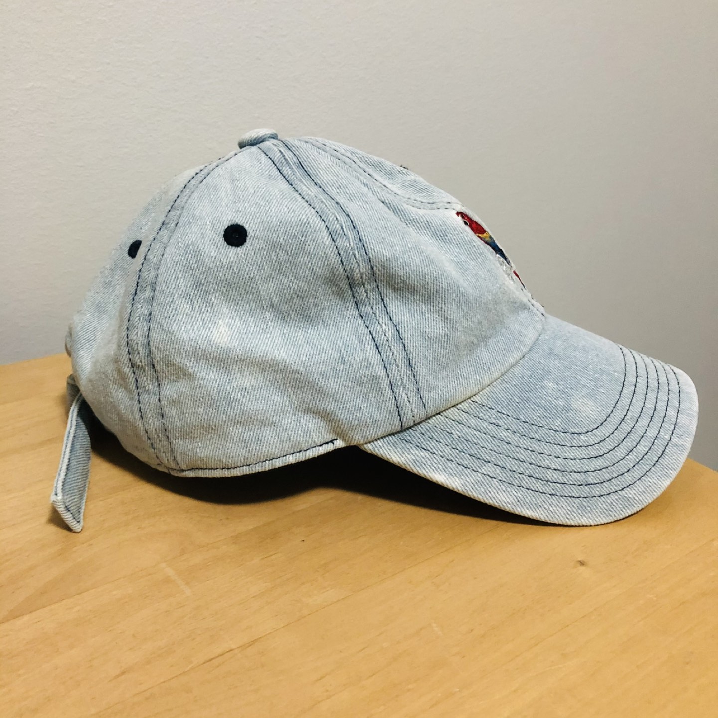 Baseball Denim Hat - Barney Cools - Adjustable Strap - New thumbnail
