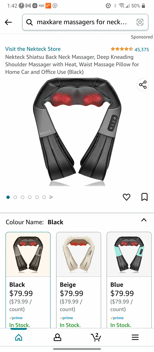 Back and Neck Shoulder Massagers with Heat (with shiatsu) - photo 3