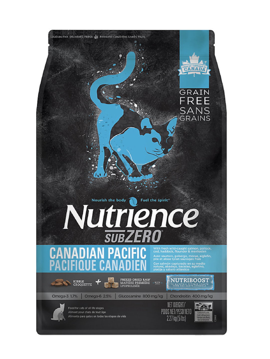 Nutrience® Grain Free SubZero Cat Food - Canadian Pacific thumbnail