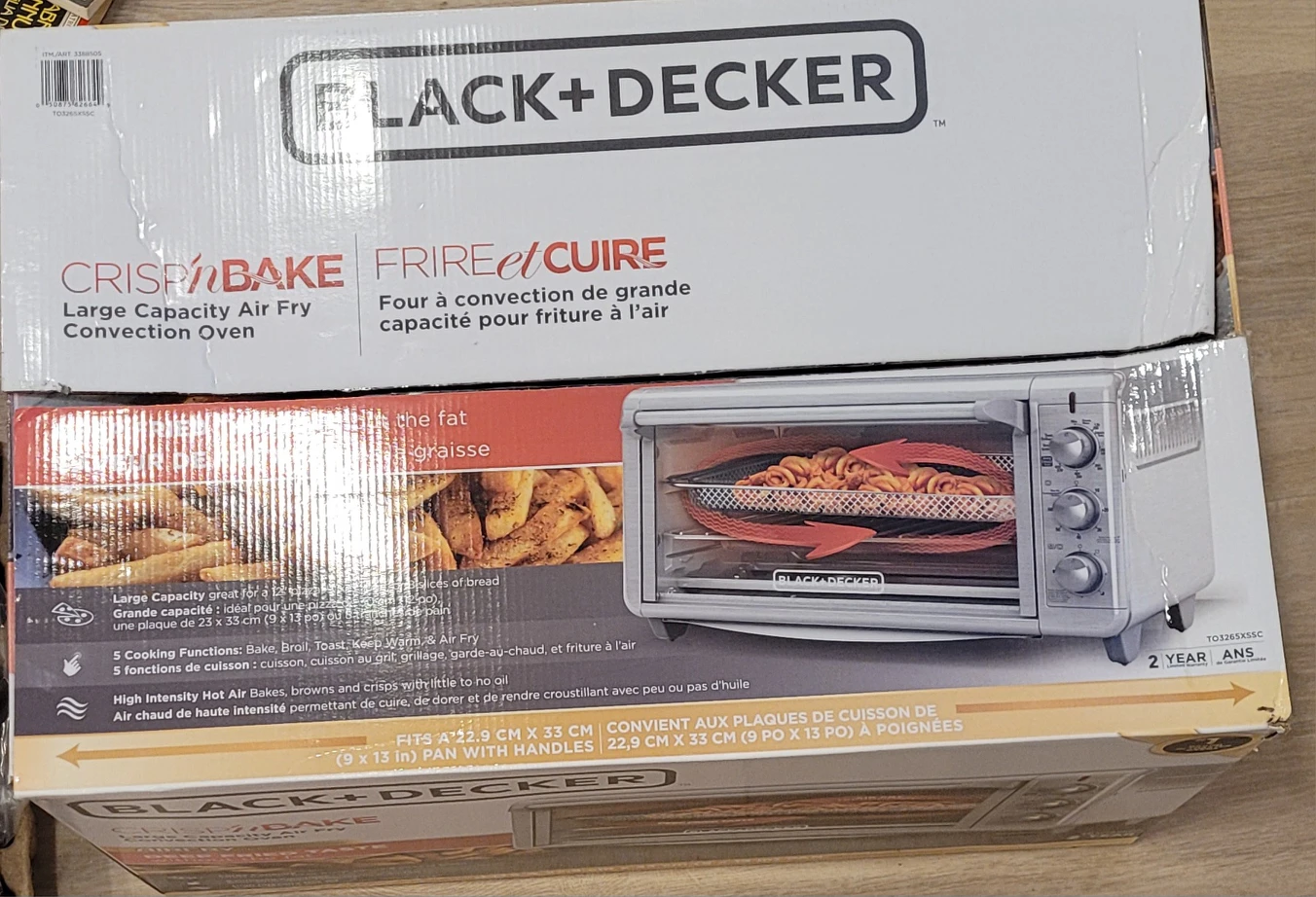 Black & Decker Toaster Oven with Air Fryer thumbnail