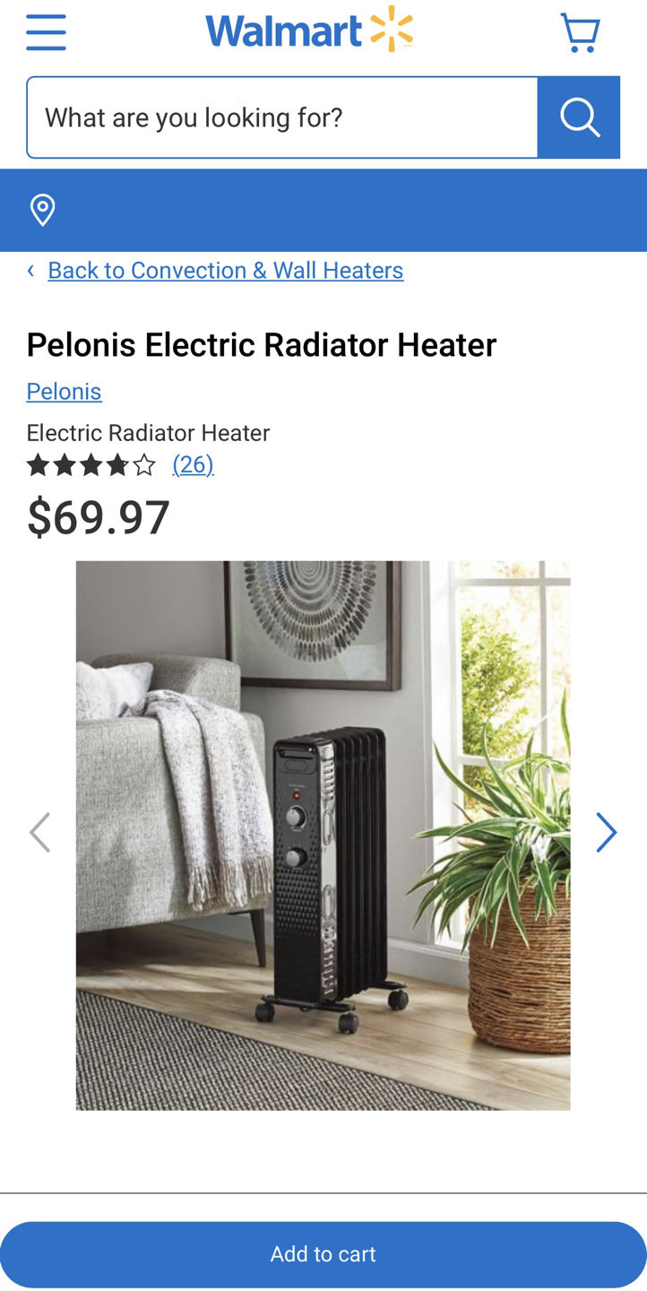 Pelonis Electric Radiator Heater - photo 3