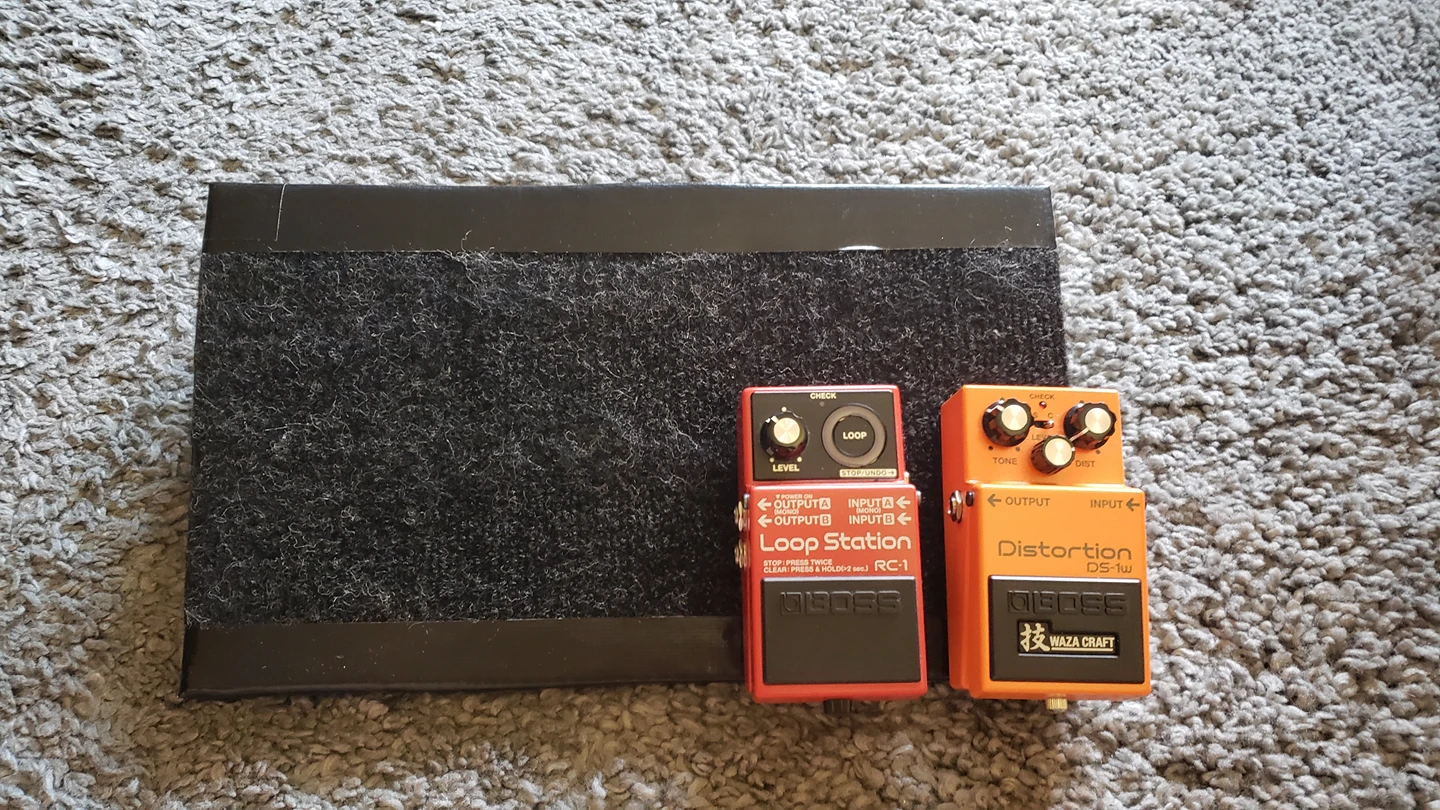 Home made Pedal board