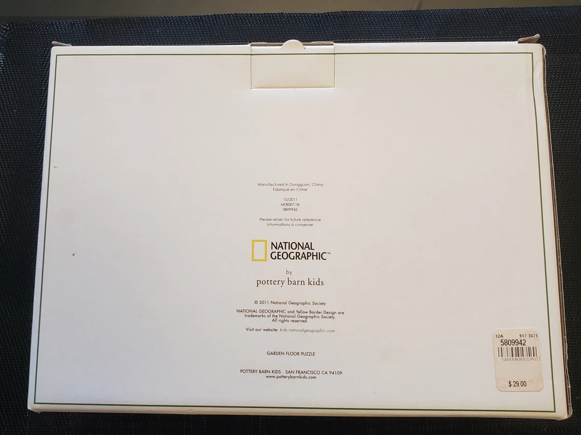 Brand New Pottery barn kids garden puzzle image indicator(2)