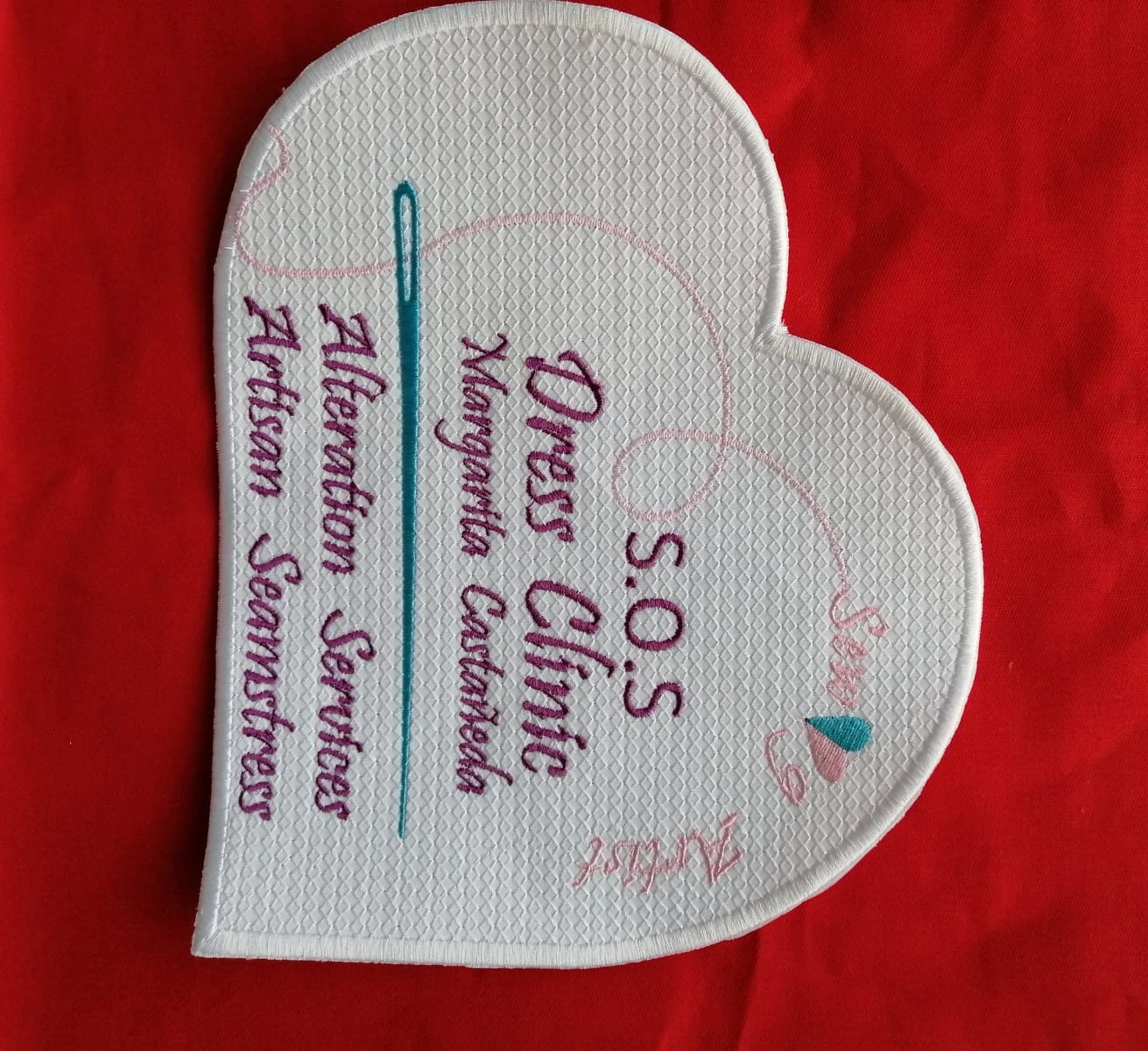 Embroidery Hair Turban Towel - photo 3