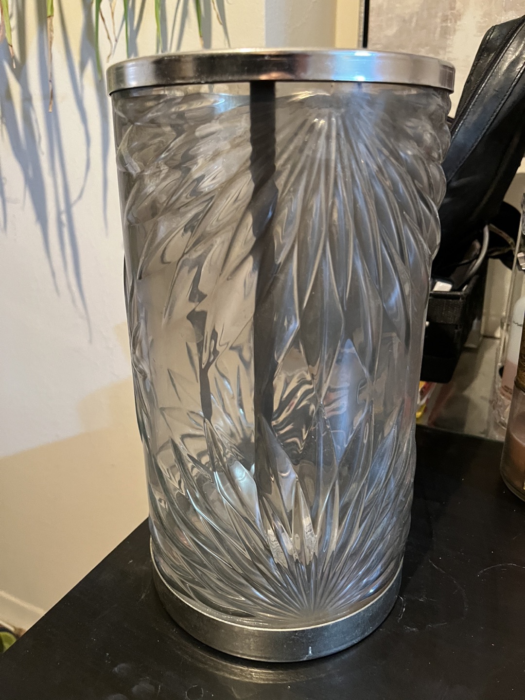 🏀 tall glass candle holder image indicator(2)