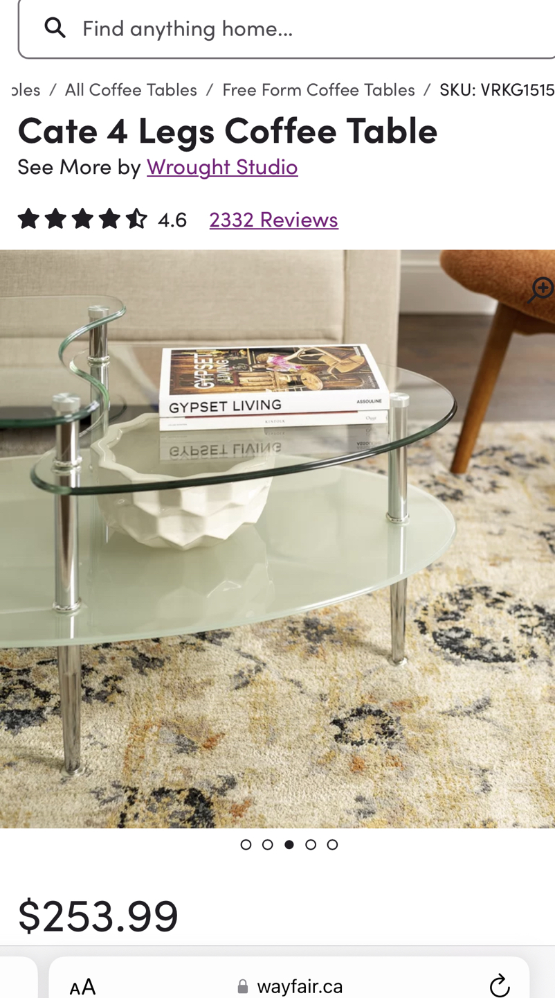 Luxury glass coffee table MUST SELL!! - photo 5