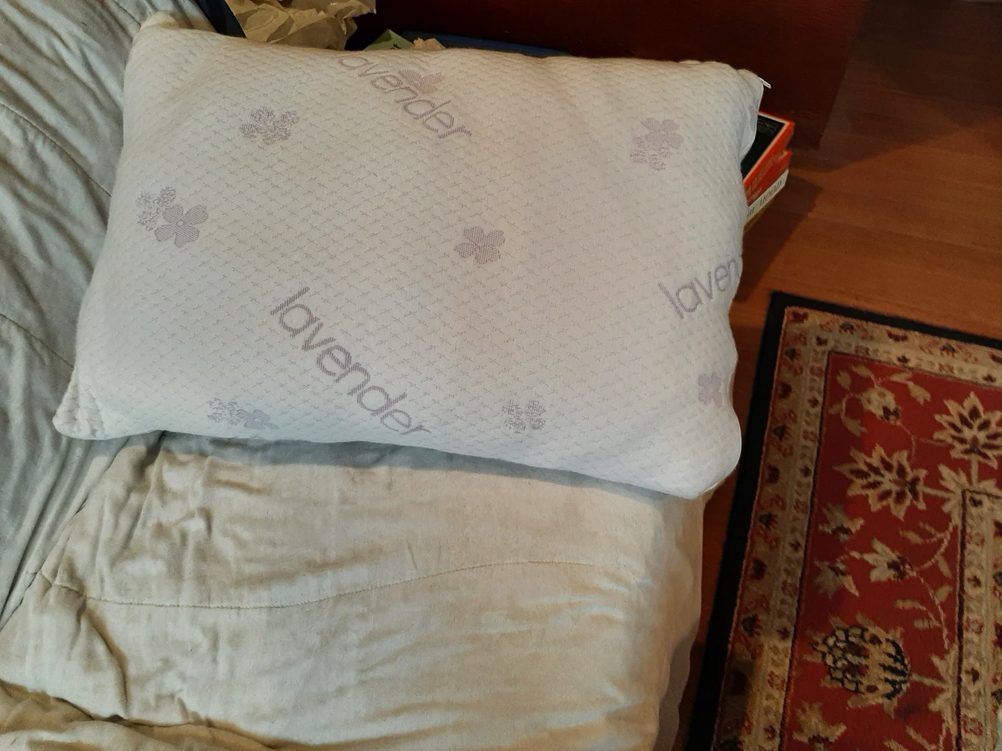 Lavender pillow very firm thumbnail
