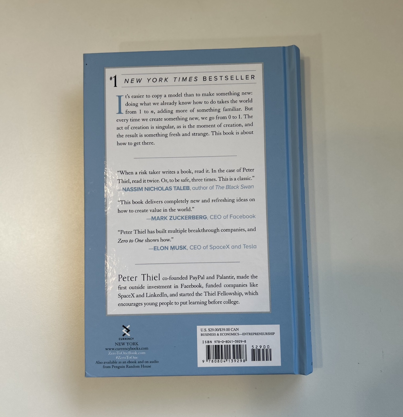 BOOK : Zero to One: Notes on Startups image indicator(5)