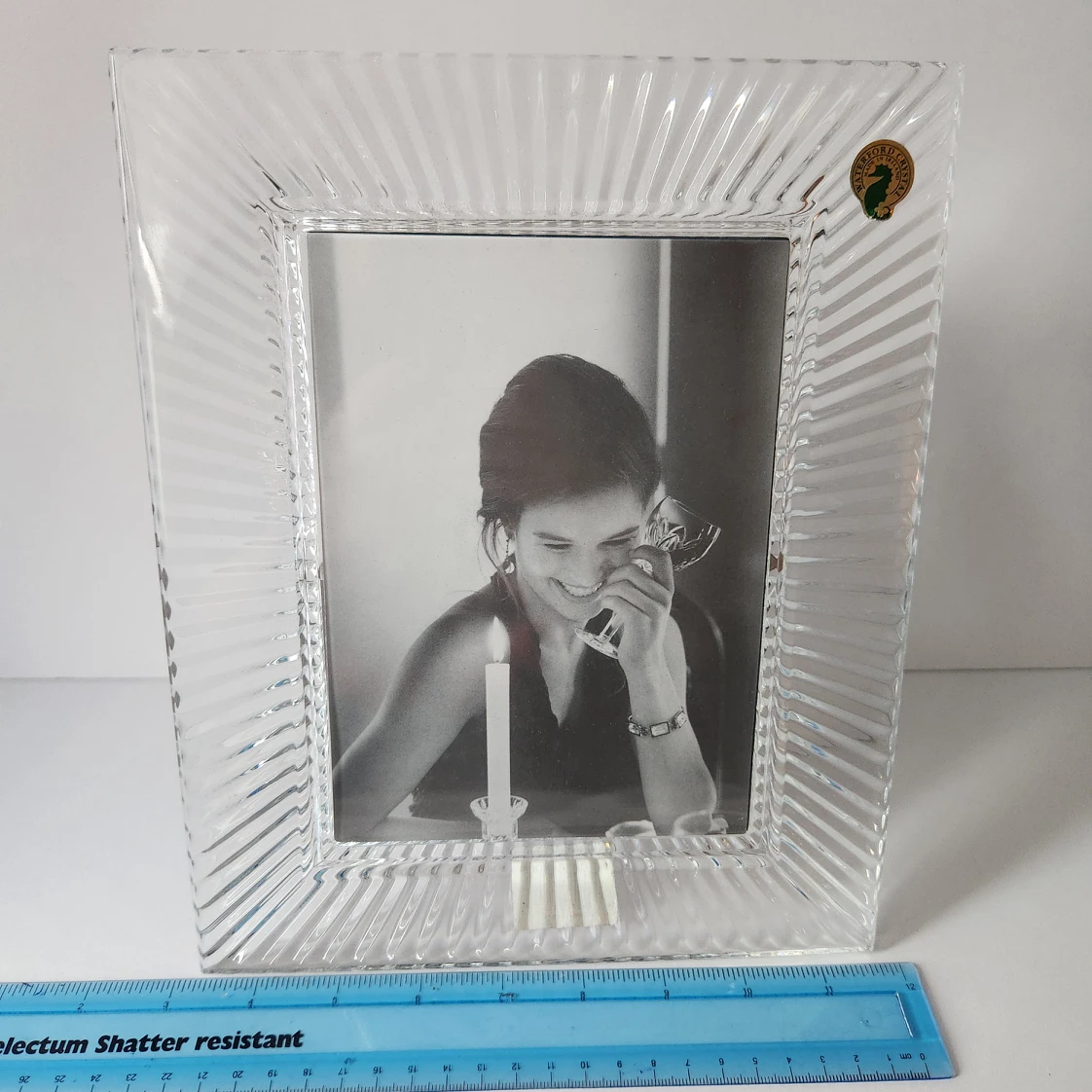 STUNNING WATERFORD CRYSTAL FRAME SOMERSET 5"X7" NEW image indicator(2)