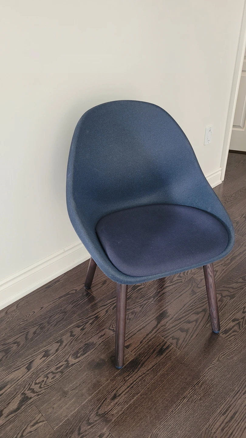 NAVY BLUE CANVAS CHAIR thumbnail
