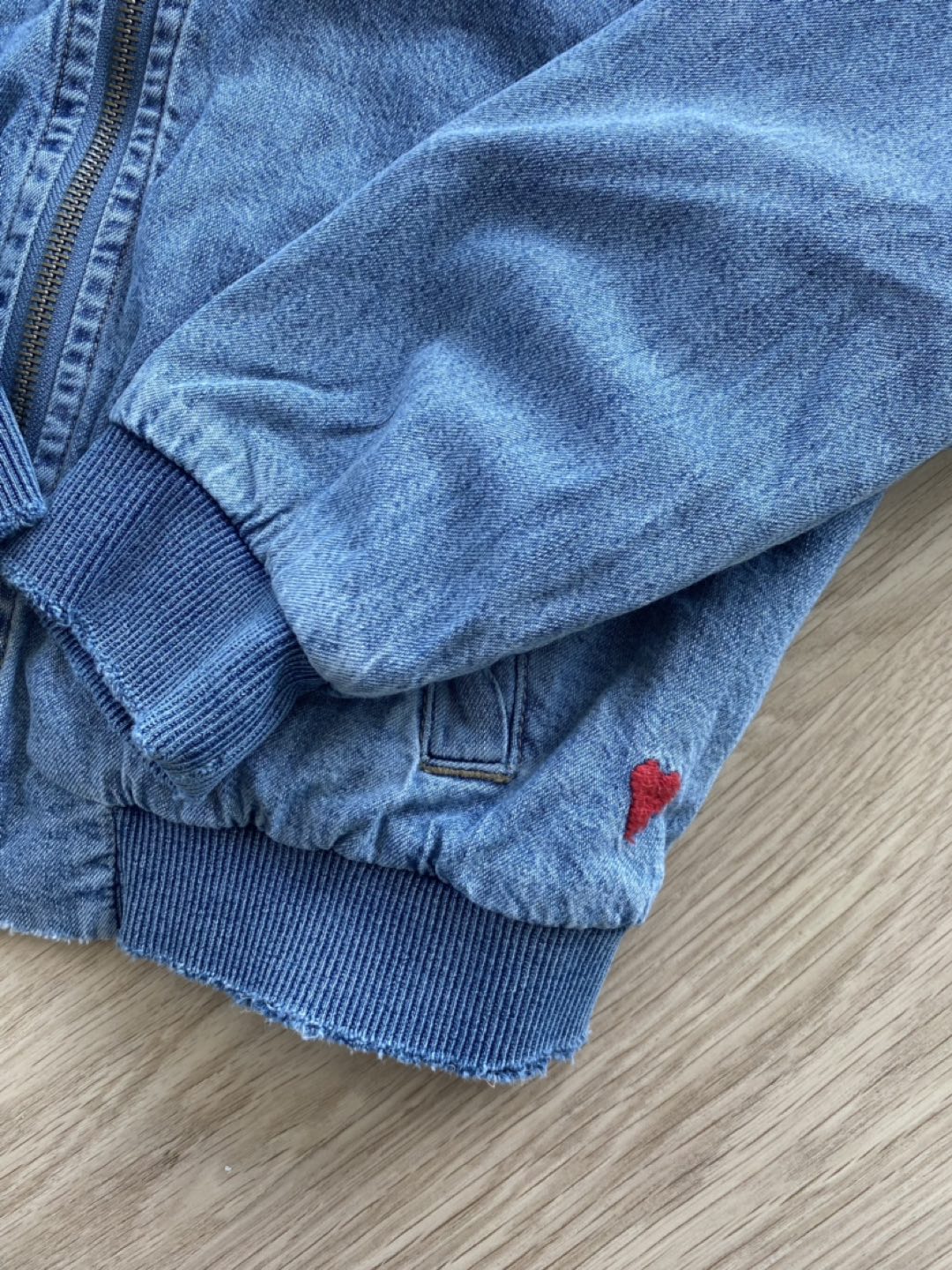 Denim Bomber Jacket - photo 4