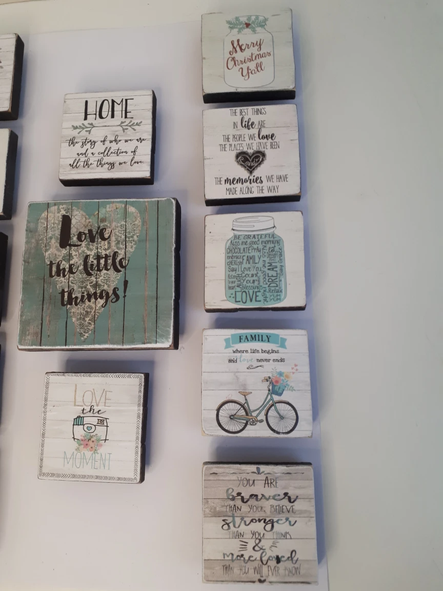 Set of 13 Home Refrigerator Magnets - photo 3