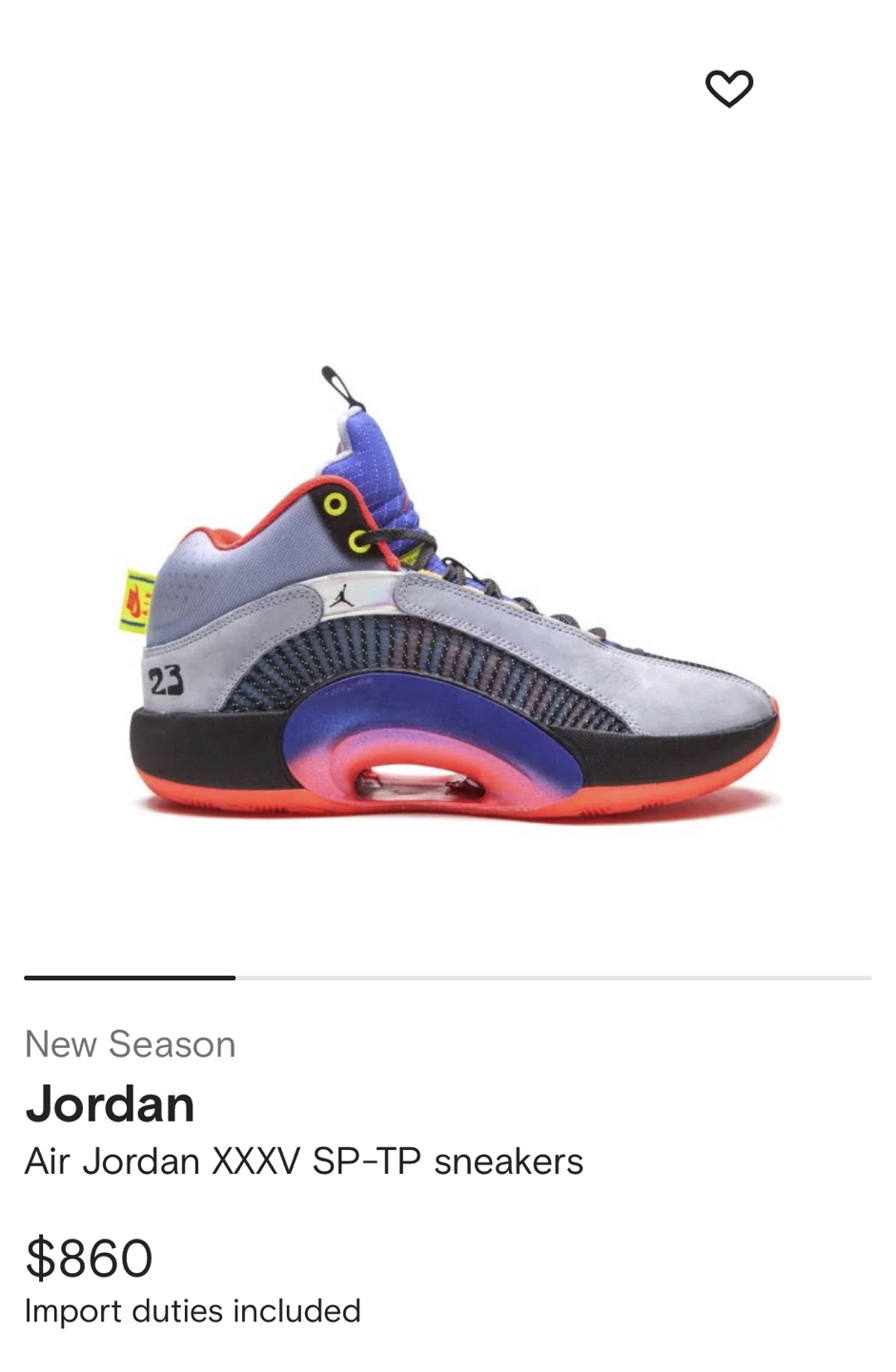 Authentic Air Jordan XXX SP-TP washed and clean image indicator(2)