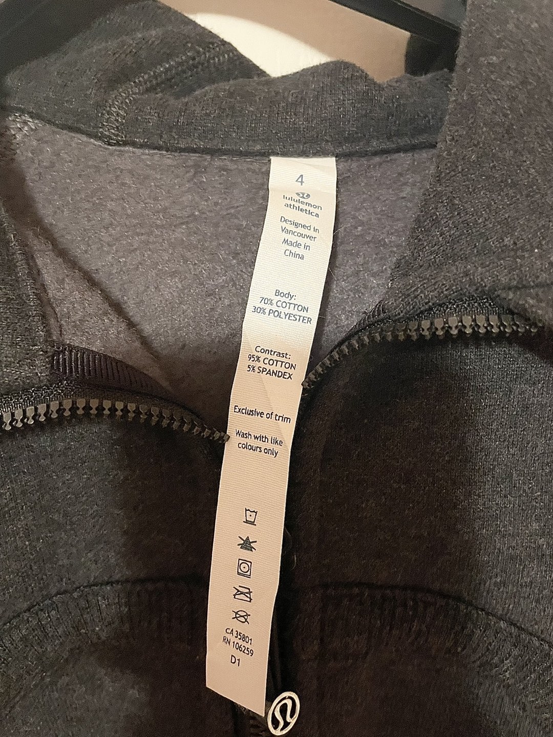 Lululemon Dark Grey Hoodie *Price Drop* - photo 3