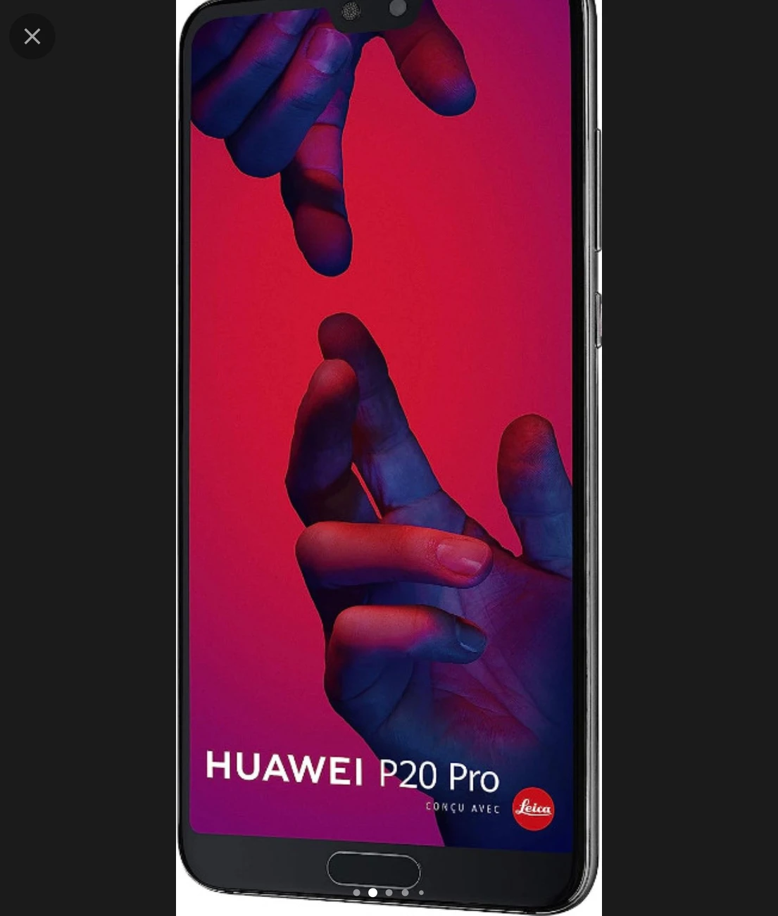 HUAWEI P20 Pro - Unlocked Phone - (Black) - 128GB