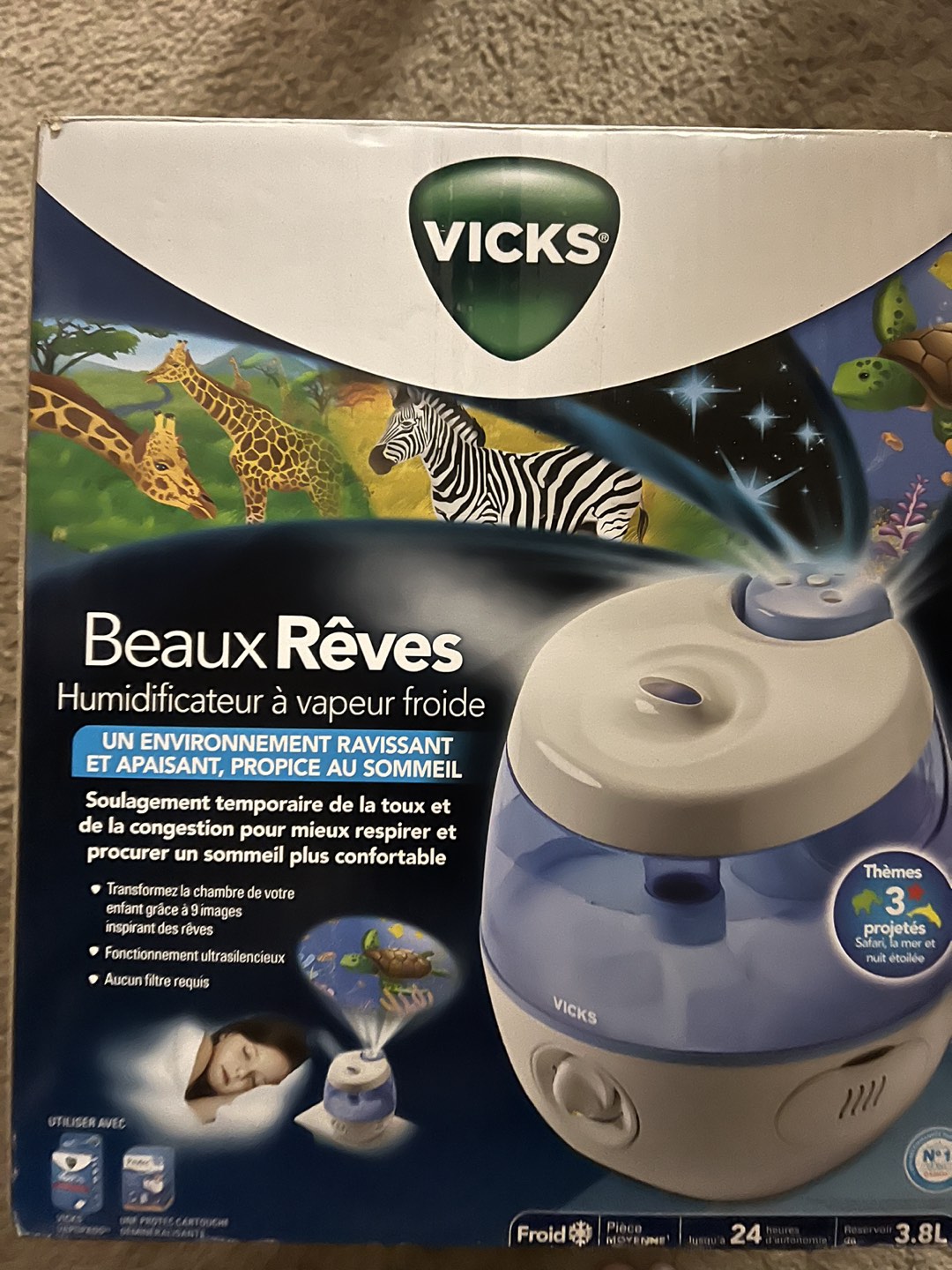 Vicks SweetDreams Cool Mist Humidifier