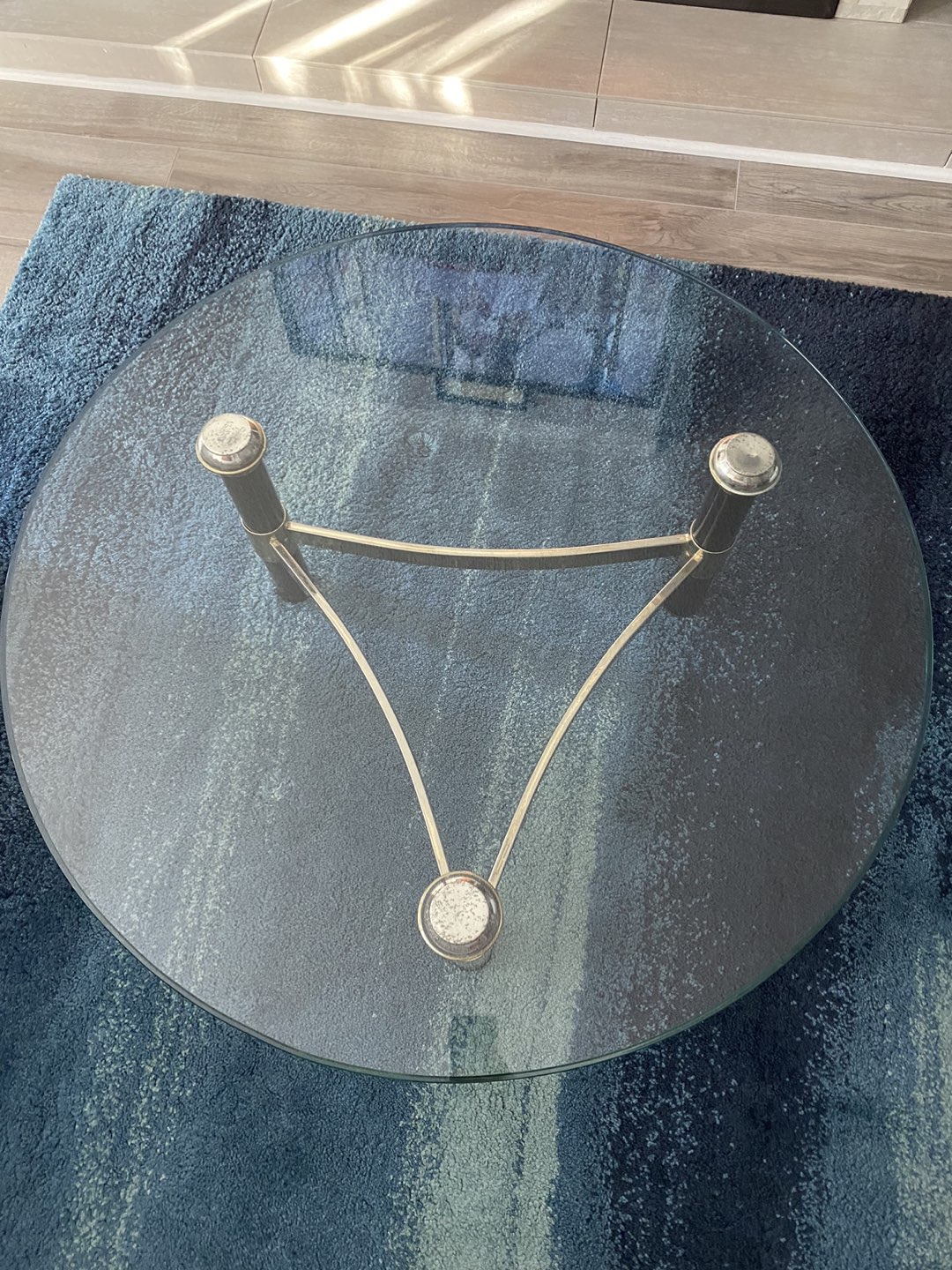 Glass coffee table - photo 2