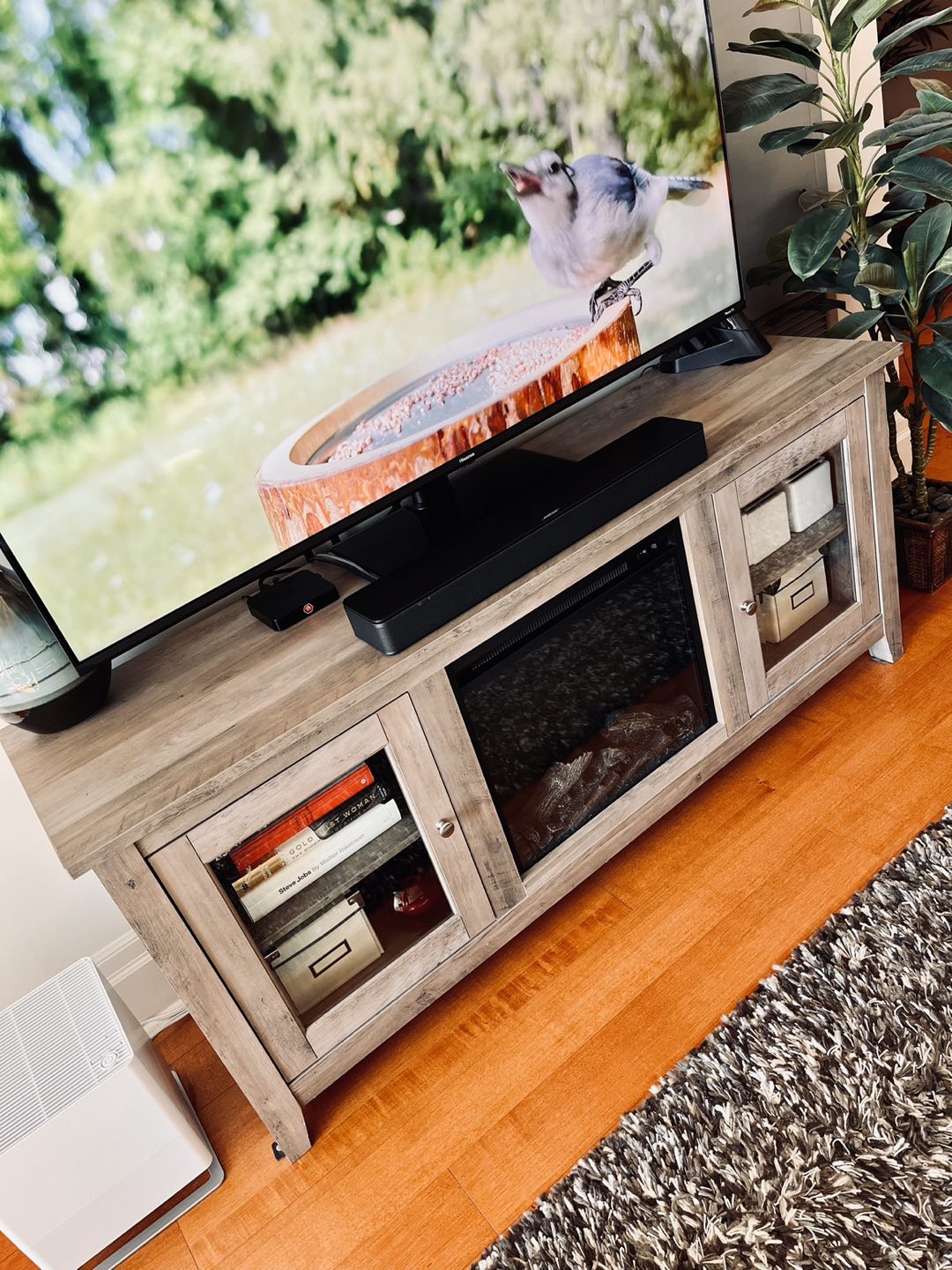 Manor Park Fireplace Media Console