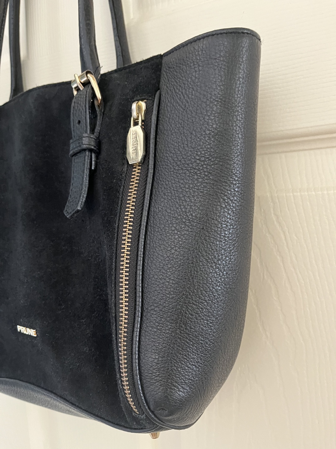 Black purse, Argentinian leather (Prüne) - photo 3